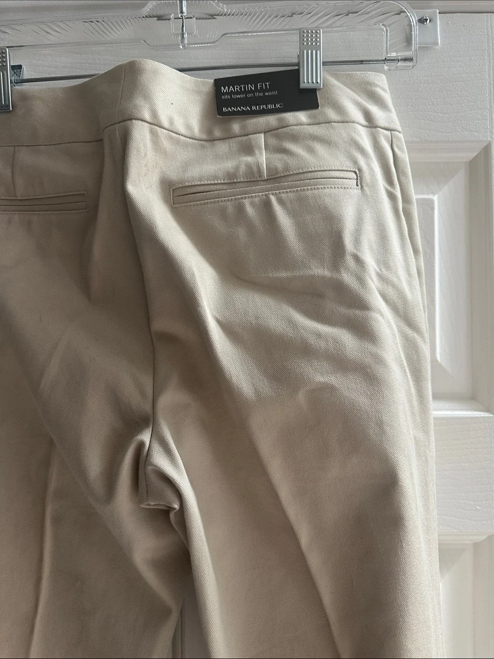 Banana Republic Martin Fit Khaki Pants NWT Women’s 6 Cotton Stretch Workwear